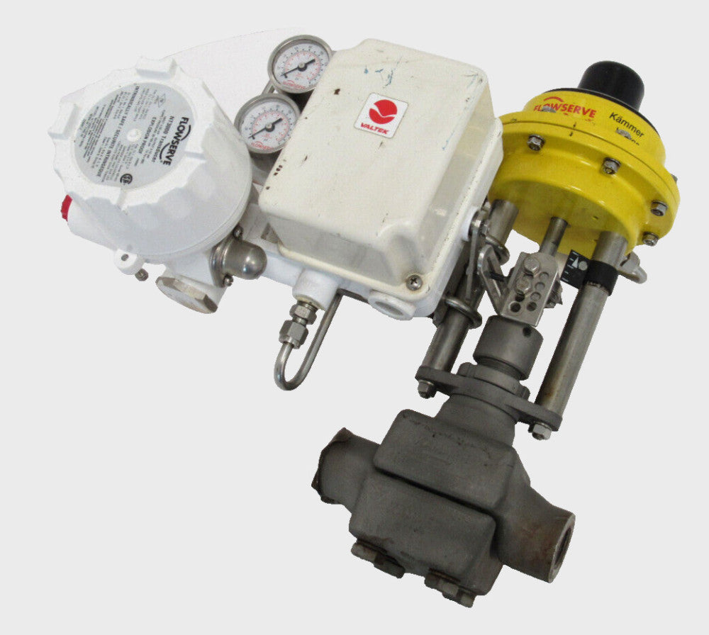 REFURBISHED FLOWSERVE KAMMER 025047 CONTROL VALVE NT3000 27189A1 3/4"