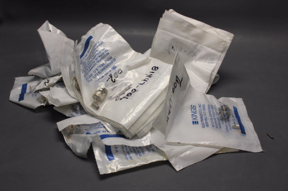 22pcs KINGS BNC CONNECTORS KC-59-307 (S2-T-230C)