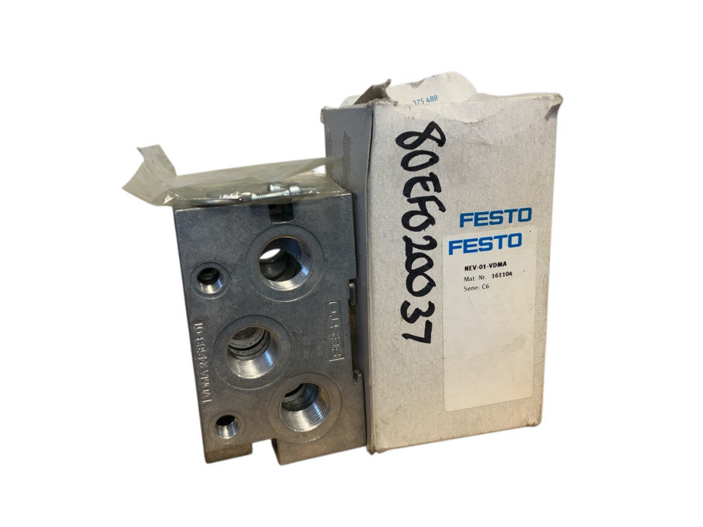 FESTO end plate assembly 161104 NEV-01-VDMA