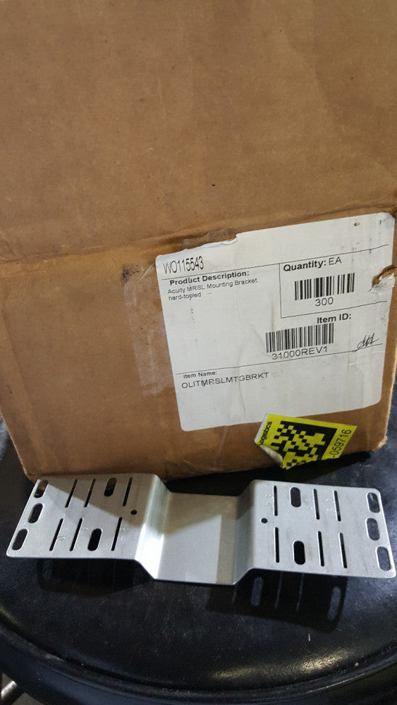 ACUITY MRSL MOUNTING BRACKET WO115543 FOR MRSL MOUNTING BRACKET (BOX OF 300)