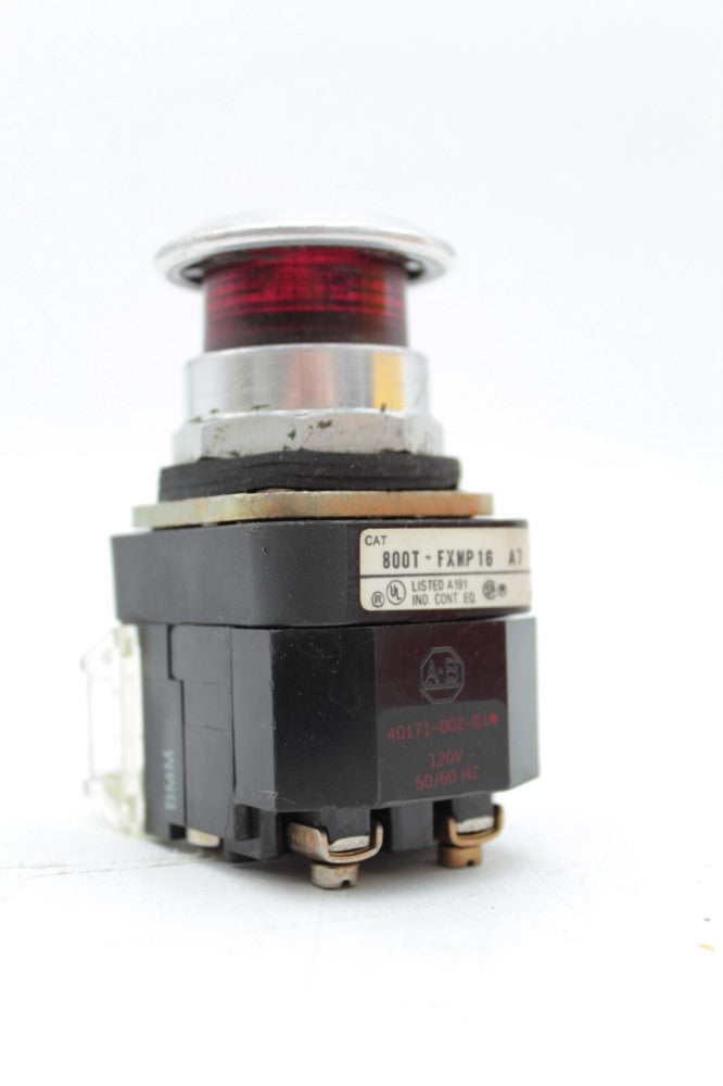 Allen-Bradley 800T-FXMP16A7 Red Illuminated 2 Position Push/Pull Button