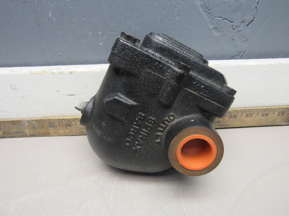 SPIRAX SARCO 66676 FTI-75 SERIES 1" CAST IRON THERMOSTATIC STEAM TRAP NEW NO BOX