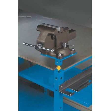Miller Electric 300611 Vise And Vise Mount,7W X 14D X 12H,Gray