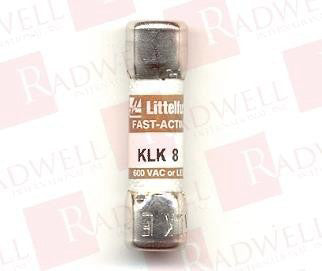 LITTELFUSE KLK-8 / KLK8 (NEW NO BOX)