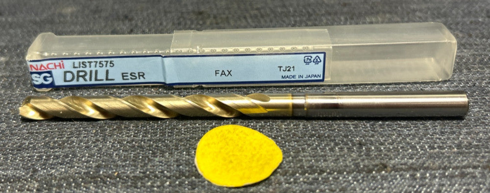NACHI ESR DRILL BIT L7575 DIAMETER 15/64" OAL 4-5/16"