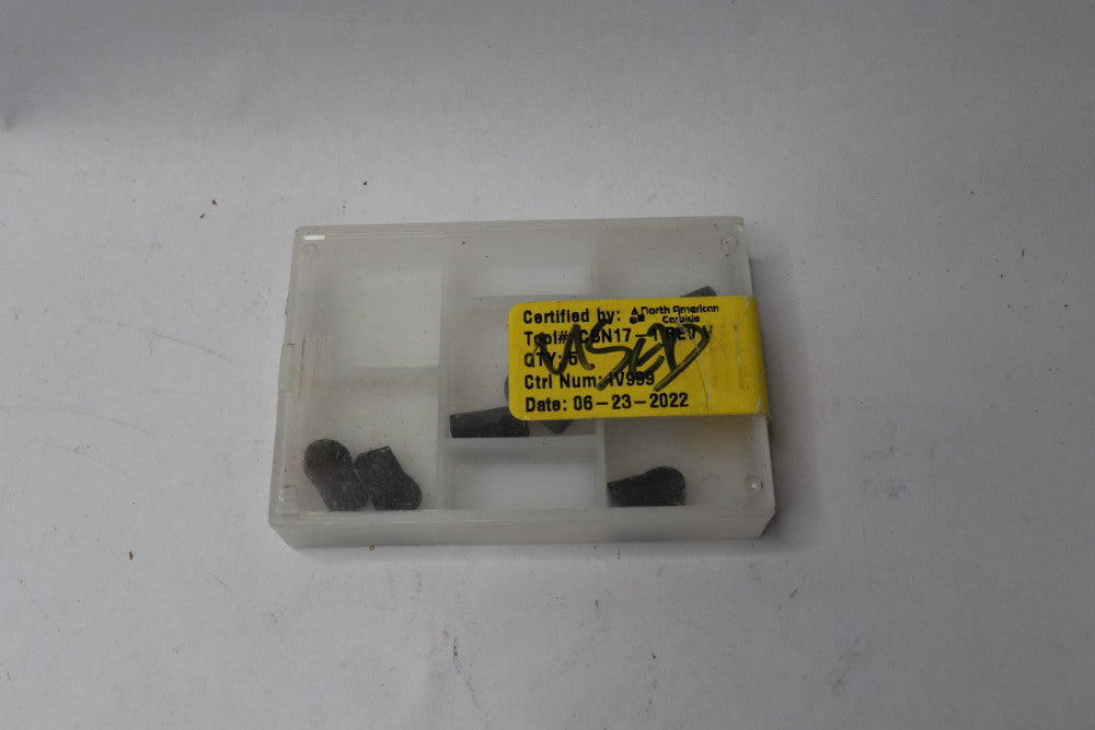 (6-Pk) North American Carbide Inserts CBN17-1 REV V