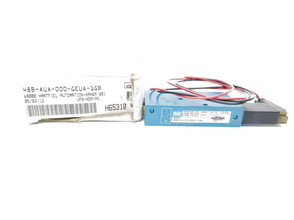 MAC 48B-AUA-000-GEUA-1GB 20-120PSI 24VDC NSMP