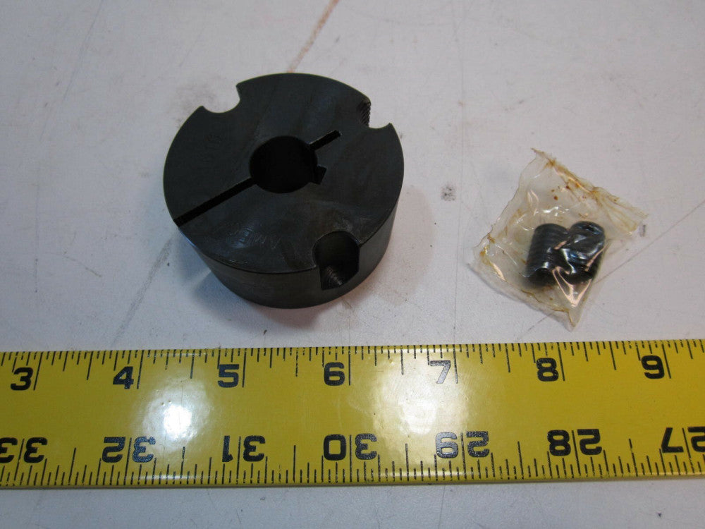 AMEC 1610 5/8 Steel Taper Bushing 2-1/8" Width 5/8" Bore 1" Length NEW
