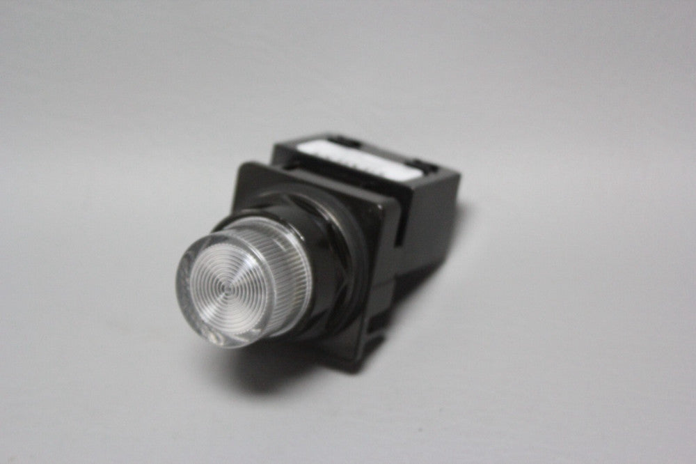 SIEMENS BLACK MAX CLEAR PILOT LIGHT 52BL4MA W/ 52AAIMB