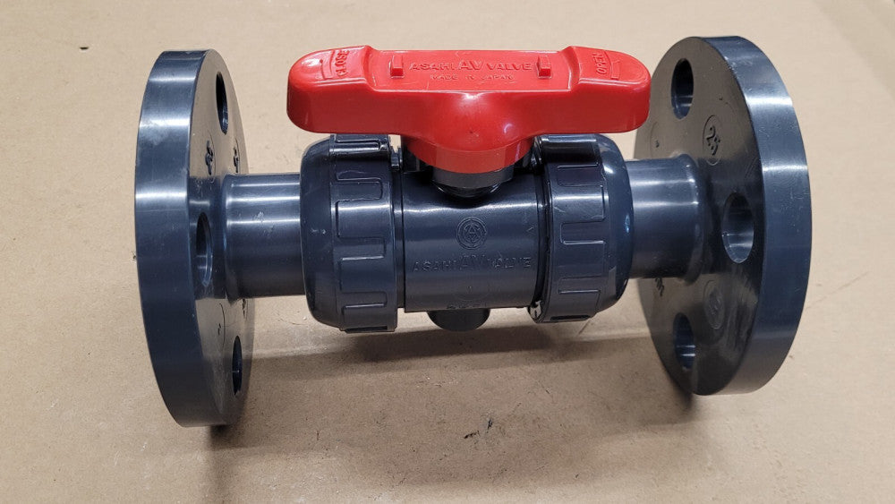 Asahi 25-1 1" True Union Ball Valve PVC DN25 PN16 EPDM 1 MPa