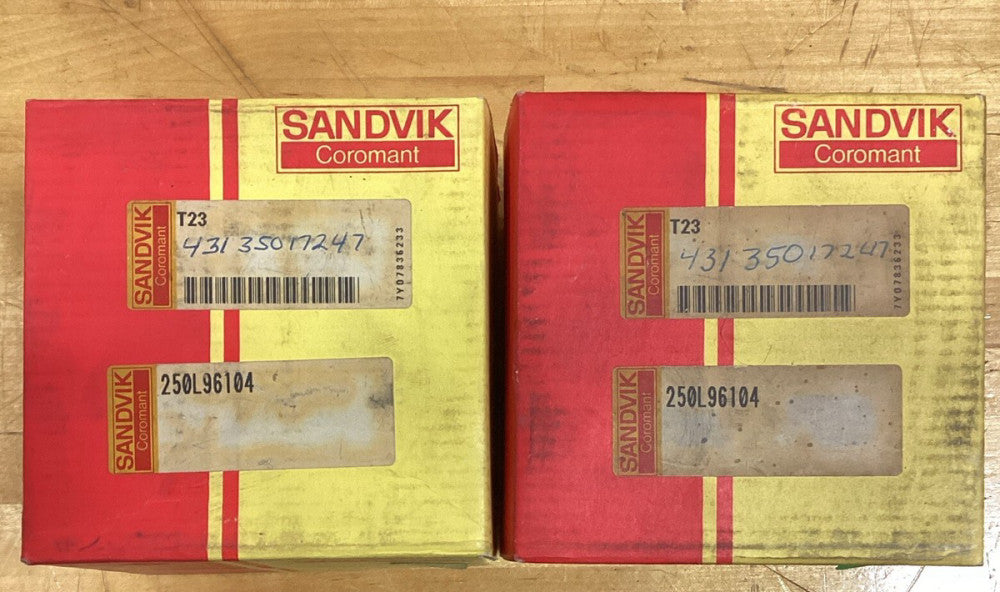 Sandvik Coromont 431-350172L17 Lot Of 2