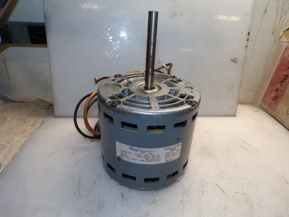 FASCO 1/2 HP BLOWER MOTOR 208/240 VAC 1 PHASE 3 SPEED 1075 RPM U26 7126-1417