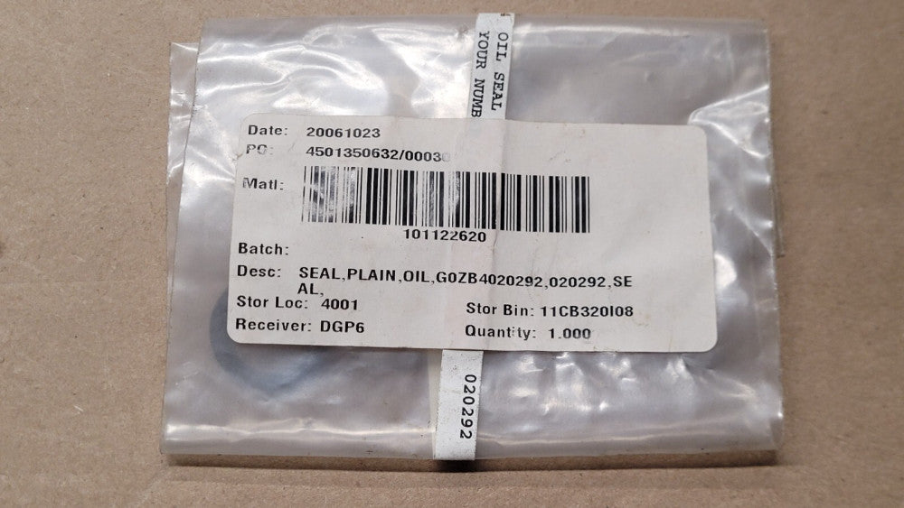 Oil Seal 020292 for Signode Strapping Machine