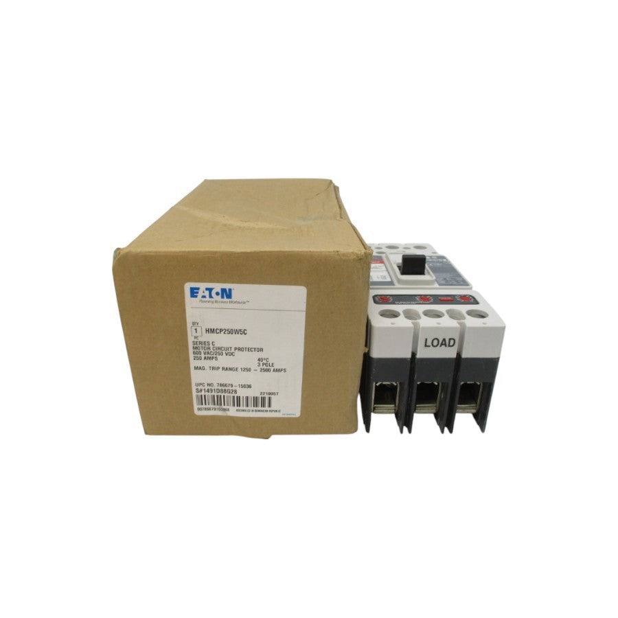 EATON HMCP250W5C 1491D88G28 SER. C 600VAC 250A NSMP