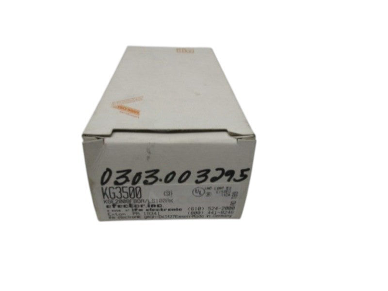 IFM EFECTOR KGE2008FB0A/LS100AK (NO ACCESSORIES) NSMP
