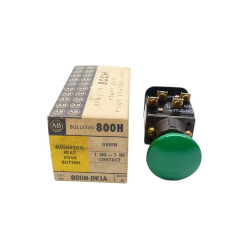 ALLEN BRADLEY 800H-DK1A SER. A (BK/YL) NSMP