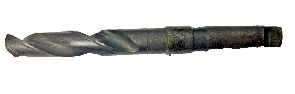 #3 MORSE TAPER 1-7/8" SHANK DRILL BIT, 2 FLUTE, OAL 9-1/8"