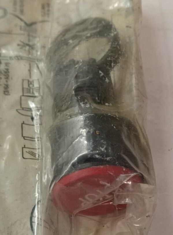 NEW ALLEN BRADLEY EXTENDED HEAD PUSHBUTTON RED "STOP" 800EP-E402W