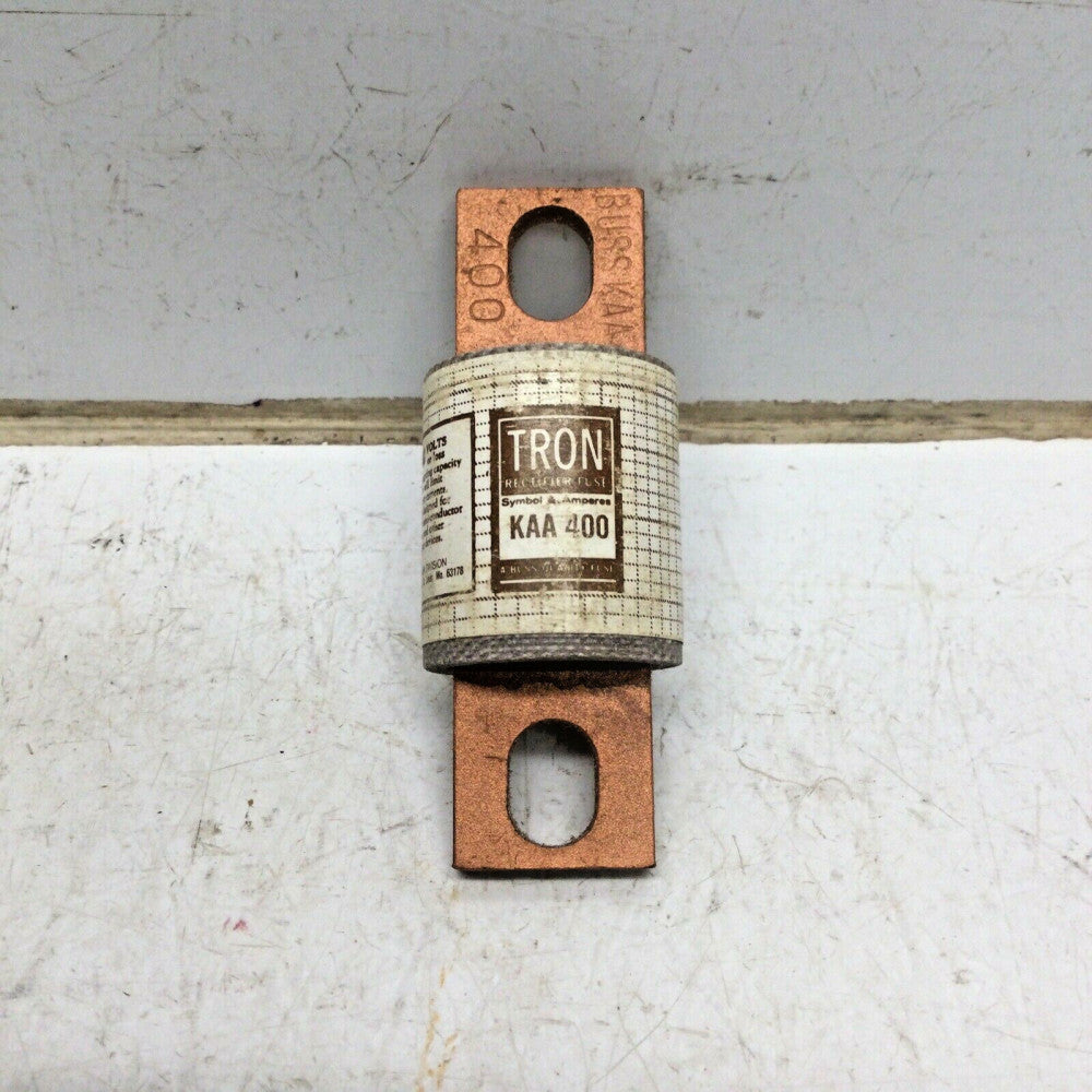 BUSSMANN BUSS TRON KAA 400 RECTIFIER FUSE 400 AMP 130V