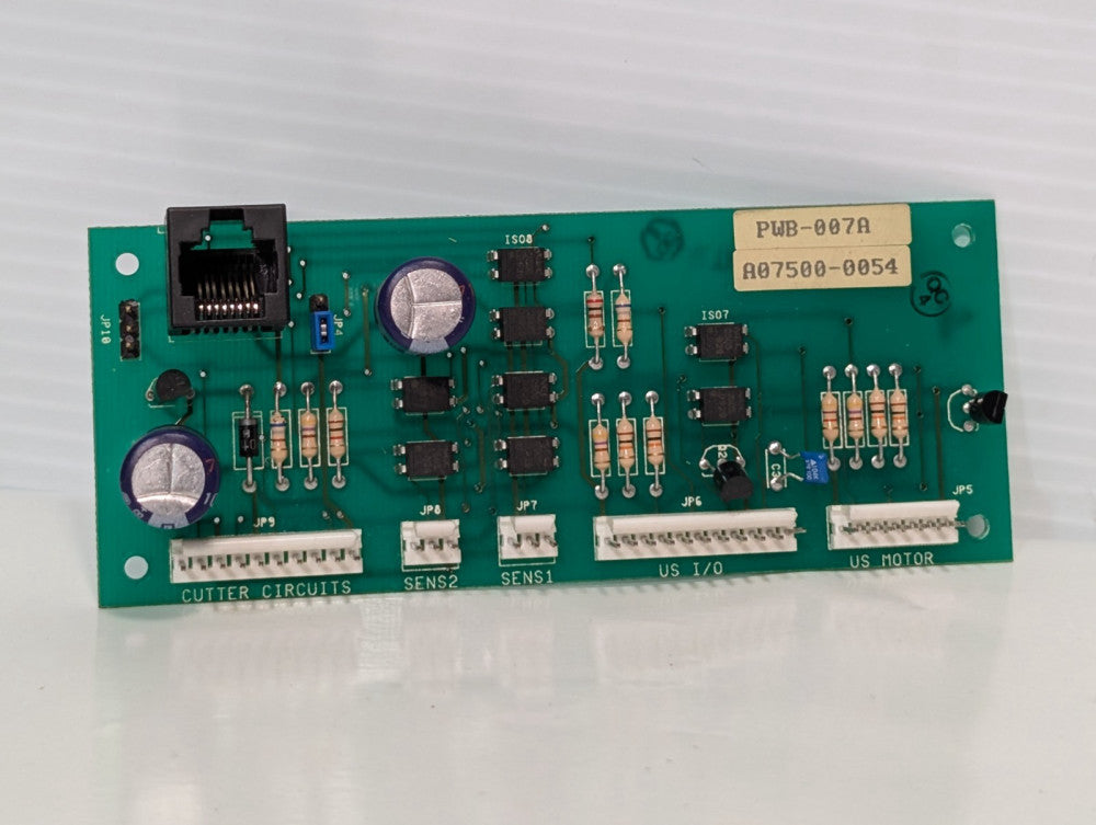 Unbranded PWB-007A A07500-0054 Printed Circuit Board, Single Sided