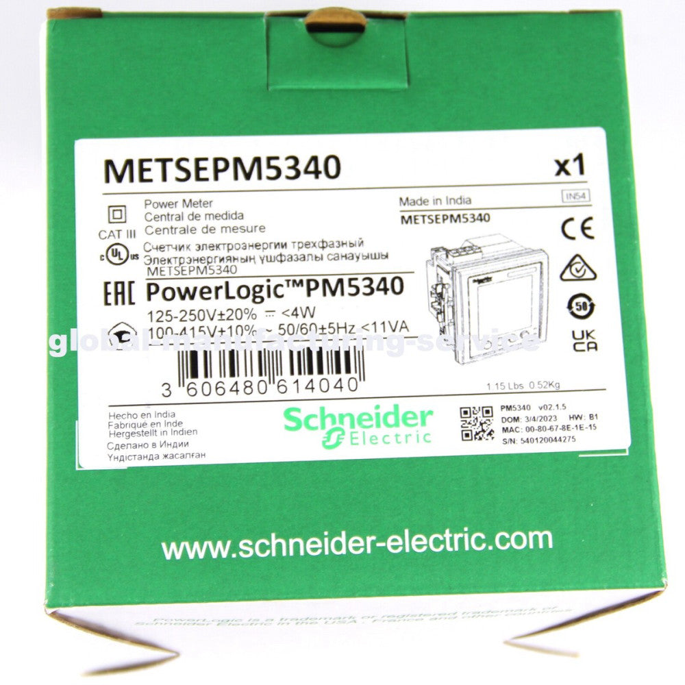 NEW Schneider Electric METSEPM5340 Power Logic PM5340 Power Meter