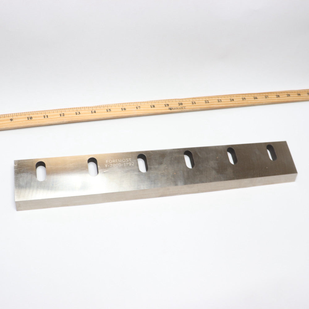Foremost Granulator Grinder Blade Plastic 18" x 3" x 5/8" Y-7000-1792