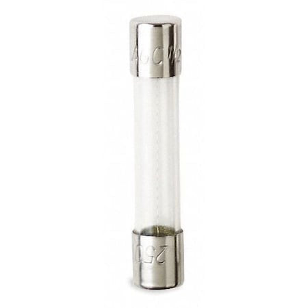 Eaton Bussmann Agc-2-R Glass Fuse, Fast-Acting, 2A, 250V Ac, 100A At 250V Ac,
