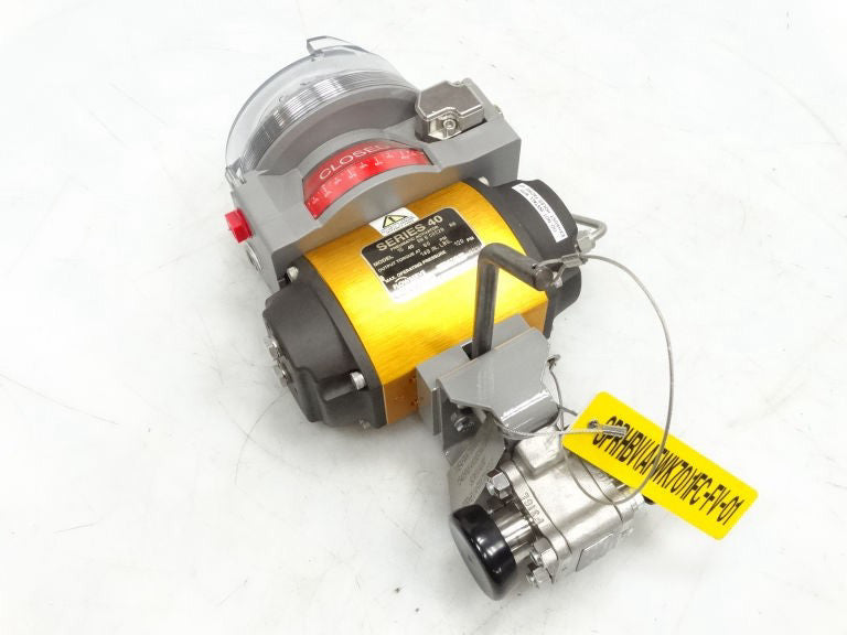 WORCESTER CONTROLS MODEL 15 W/ 1 EAFWK706666TZTC Actuator