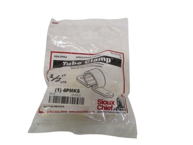 SIOUX CHIEF 559-2PK2 TUBE CLAMP 1/2" (PKG OF 5) NSMP