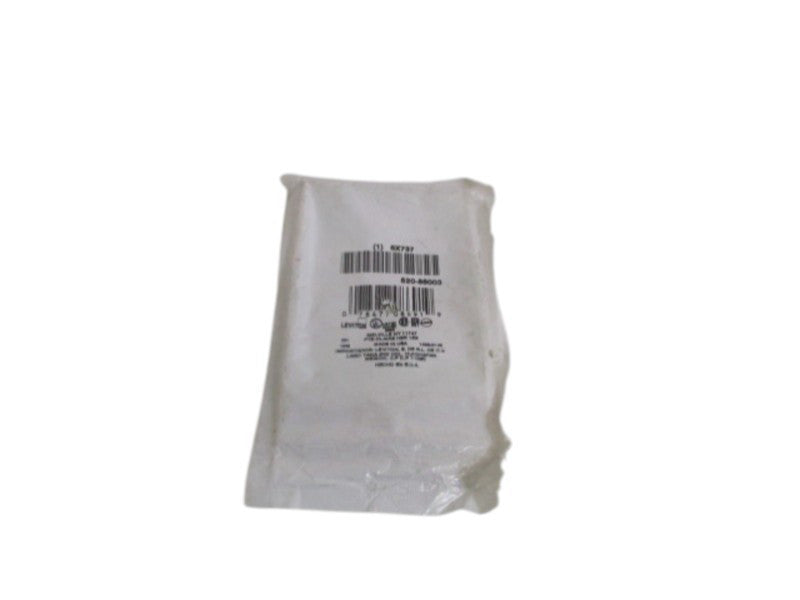 LEVITON 86003 1-GANG DUPLEX RECEPTACLE PLATE NSMP