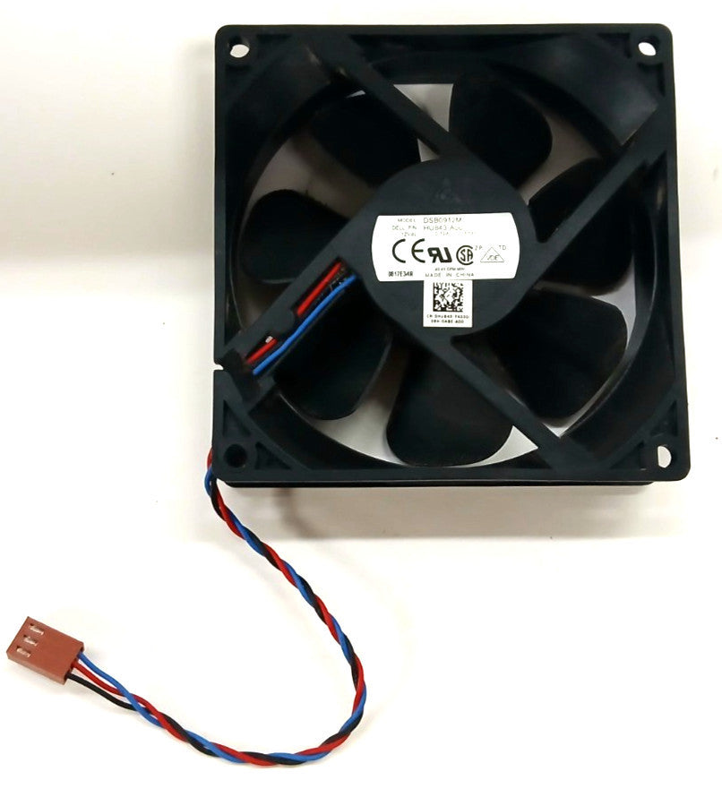 DELTA FAN DRIVE ASSEMBLY MODEL DSB0912M PART NO HU843-A00 12VDC 0.19A -A711