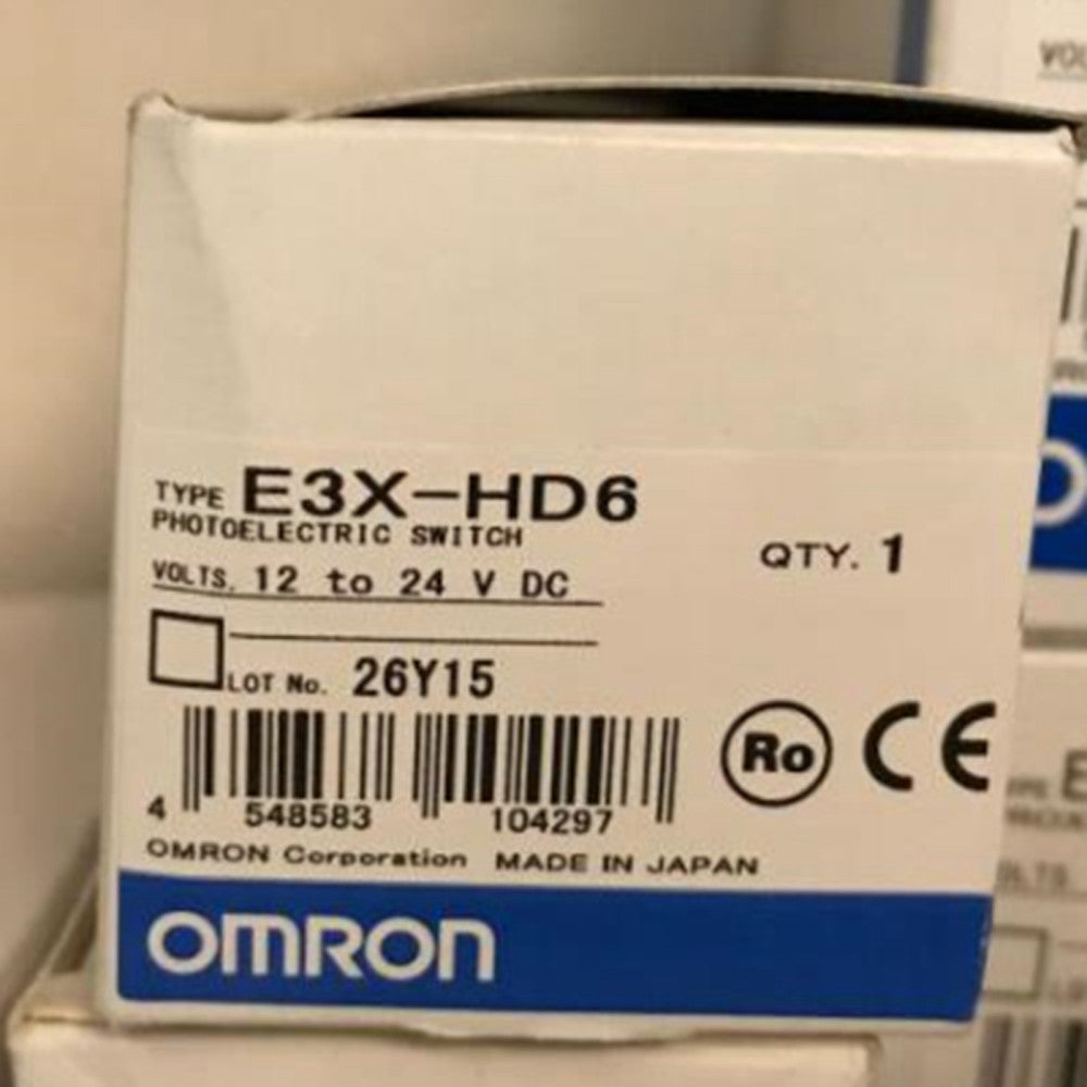 One Brand New OMRON E3X-HD6 Photoelectric Switch