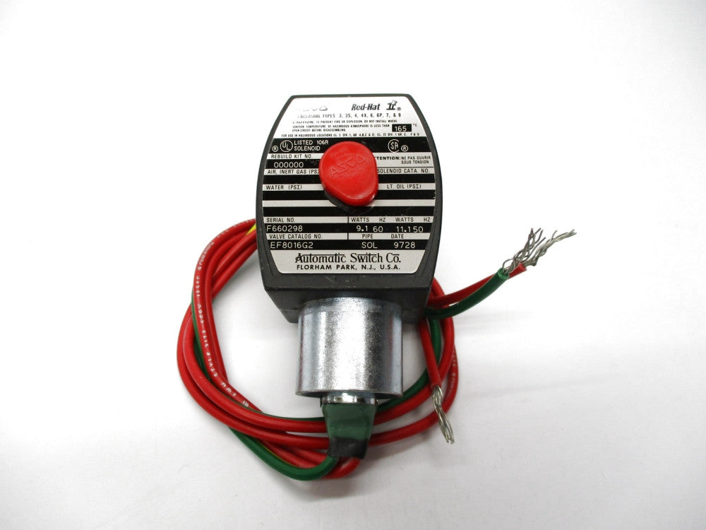 ASCO EF8016G2 120V (AS PICTURED) NSNP