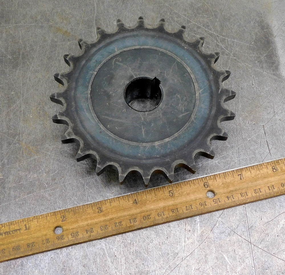 Martin 50BS24HT Roller Chain Sprocket #50 24 Teeth 1" Bore