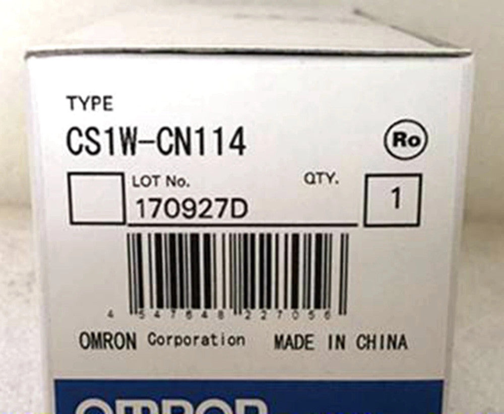 New in Box Omron CS1W-CN114 CS1WCN114 Connection Cable