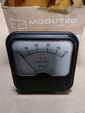 Panel Meter Modutec DC amperes 0-50 F126