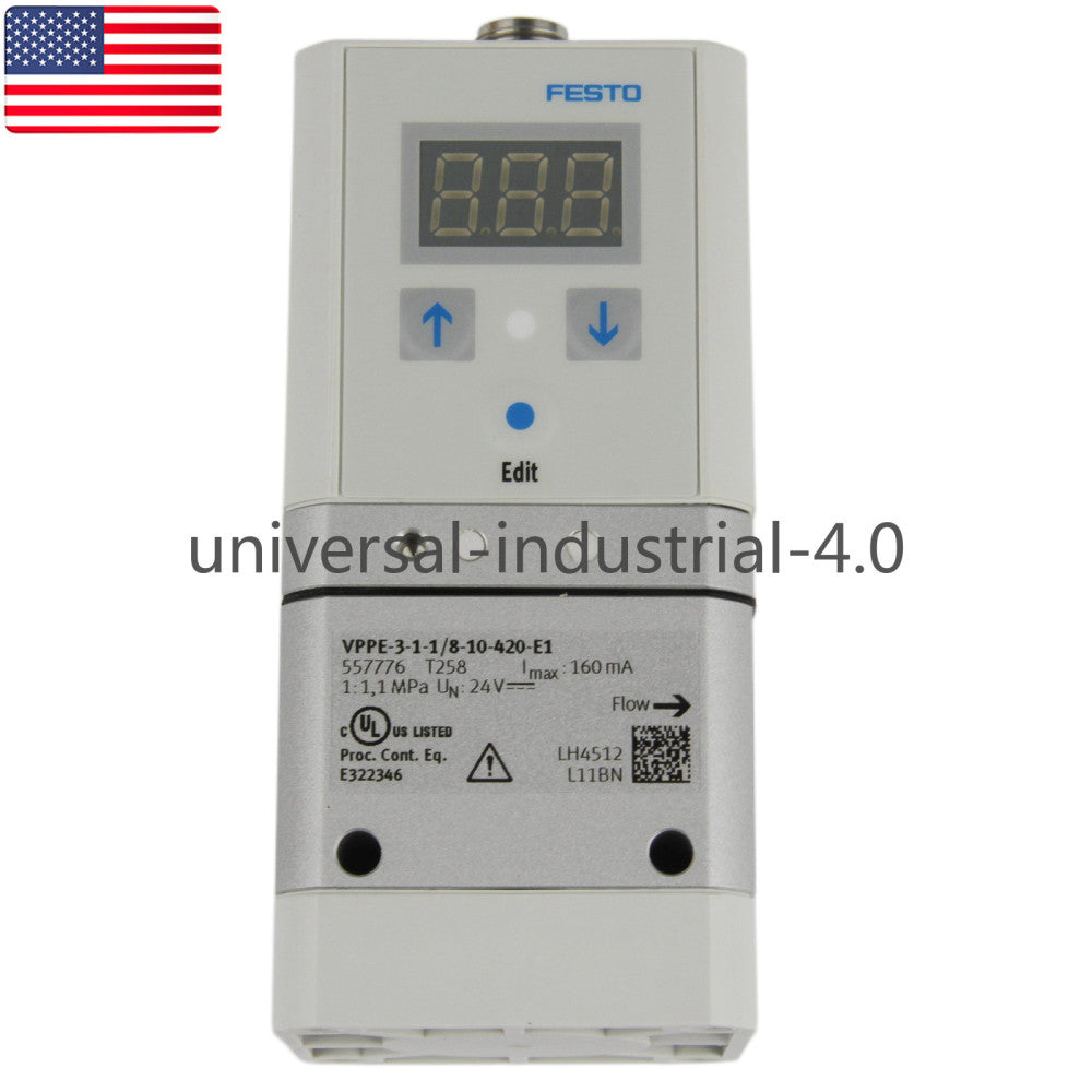 Brand New FESTO 557776 VPPE-3-1-1/8-10-420-E1 proportional pressure valve