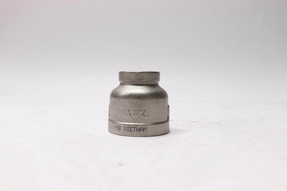 Stainless Steel Pipe Reducer Coupling 1" x 1/2" K412-1608