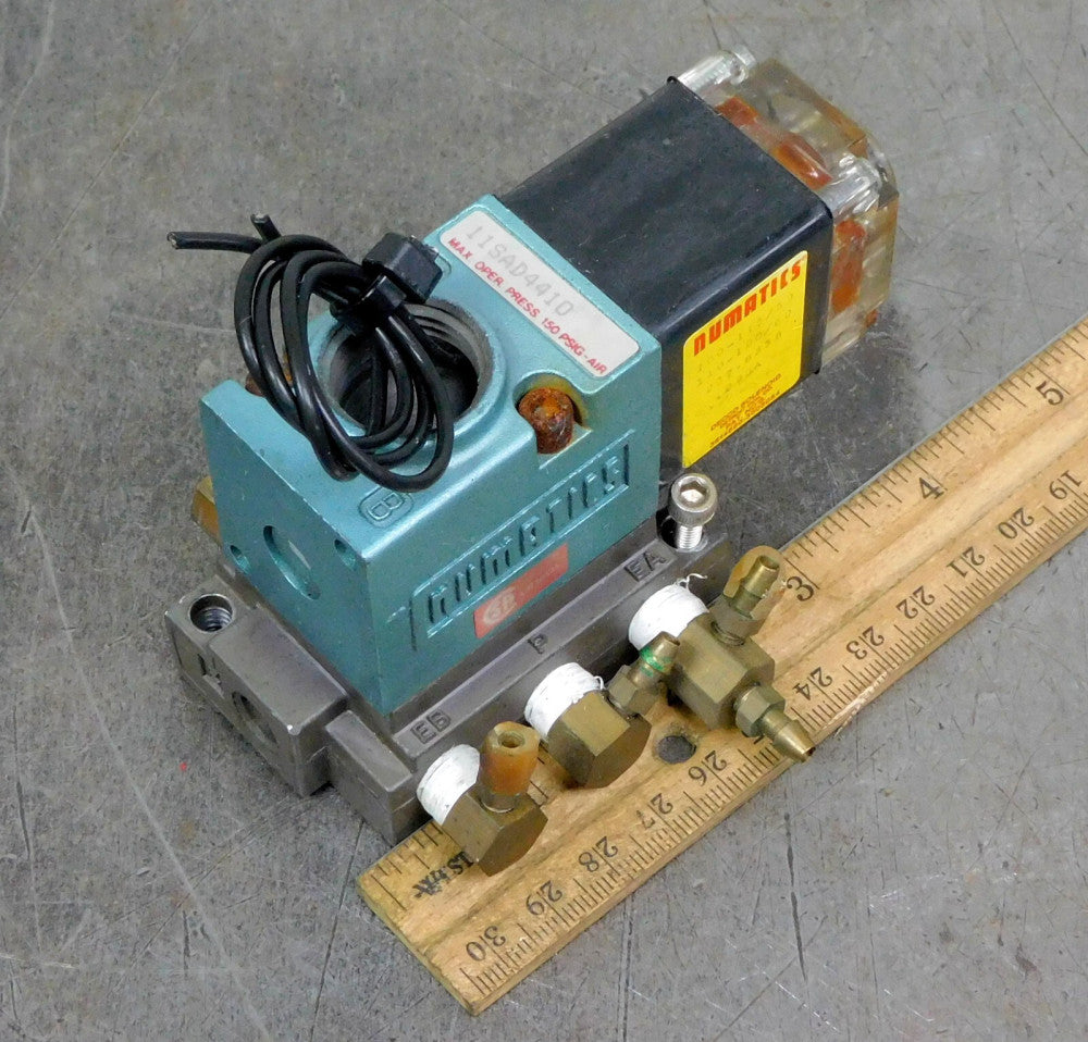 Numatics 11SAD4410 Solenoid Valve 100-120V AC 50/60 HZ 150 PSI 1/8 in. NPT