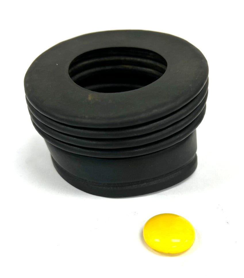 RUBBER COVER DUST JACKET FOR A SHIFTER TOP DIA 1-3/4" BOTTOM DIA 3"