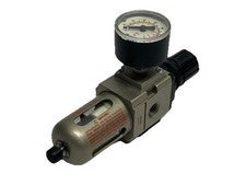 SMC AW20K-N02-CZ Pneumatic Modular Regulator Mist Separator w/ Gauge 1/4" NPT
