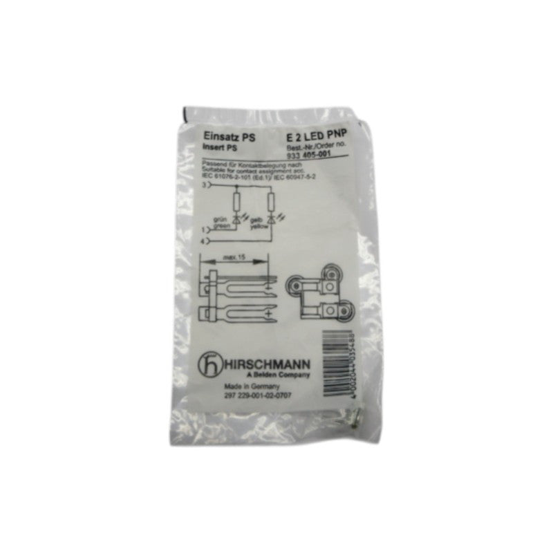 HIRSCHMANN E2LEDPNP 933405-001 NSMP