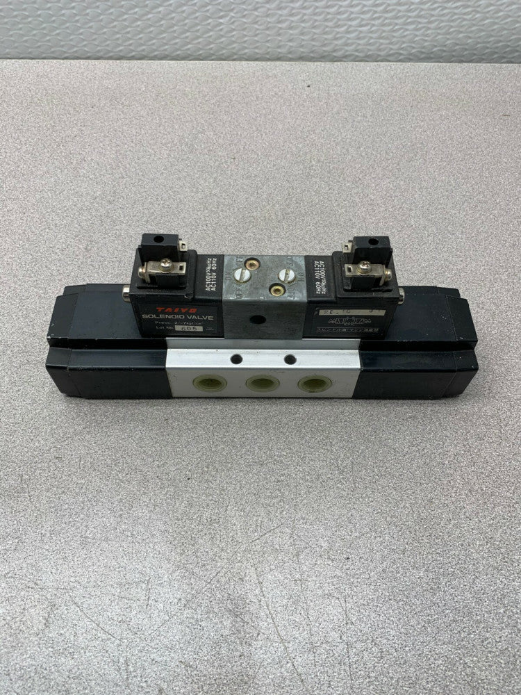 NEW NO BOX TAIYO AC110V SOLENOID VALVE 605