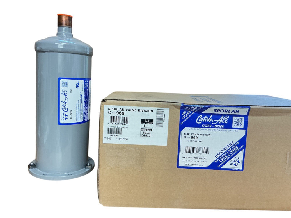 Sporlan, C-969 Catch-All Refrig Drier-Filter 402282 Daikin 019190500