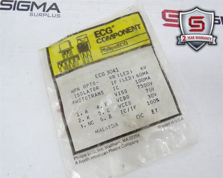 PHILIPS ECG-3041 TRANSISTOR