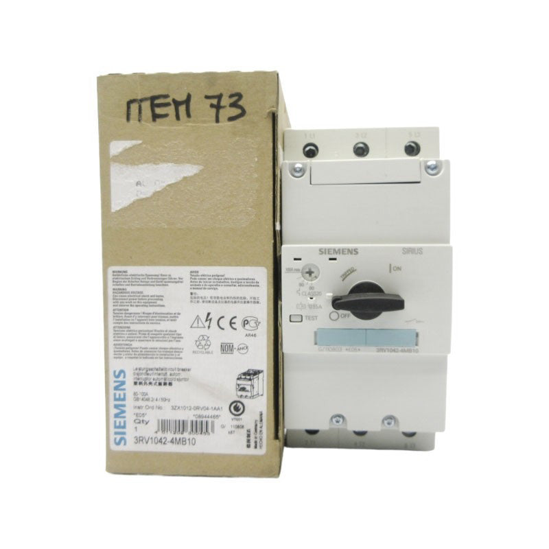SIEMENS 3RV1042-4MB10 80-100A NSMP