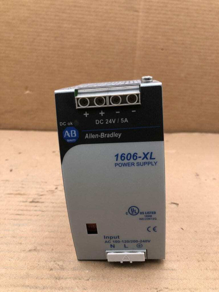Allen-Bradley 1606-XL120D Ser A Switching Power Supply 24V 100-120/200-240V