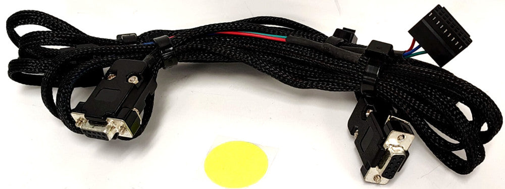 UNBRANDED 82" LONG WIRE CABLE W/BRAIDED SLEEVE **LOT OF 2**