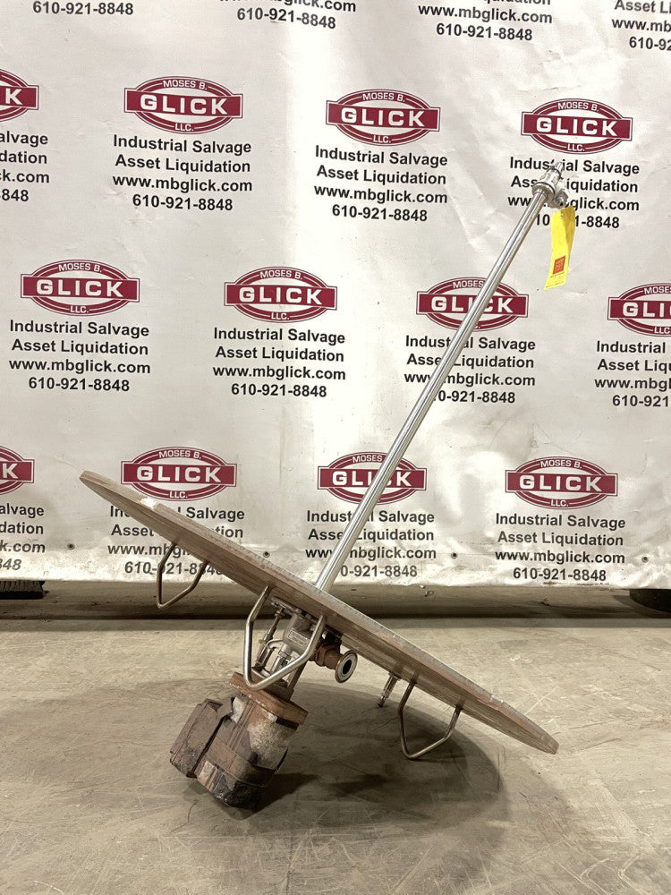 Spraying Systems AA190E-3 Tank Cleaner / CIP Lid for Readco Tanks 200F 500psi