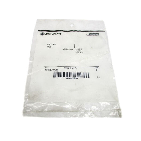 ALLEN BRADLEY 800T-X506 SER. A NSMP